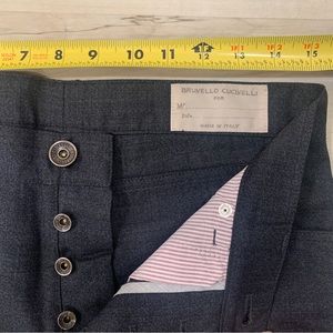 Brunello Cucinelli men’s wool pants US30 / IT46